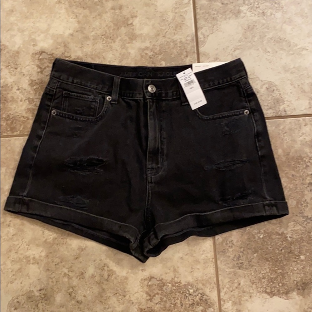 NWT American Eagle denim Mom shorts